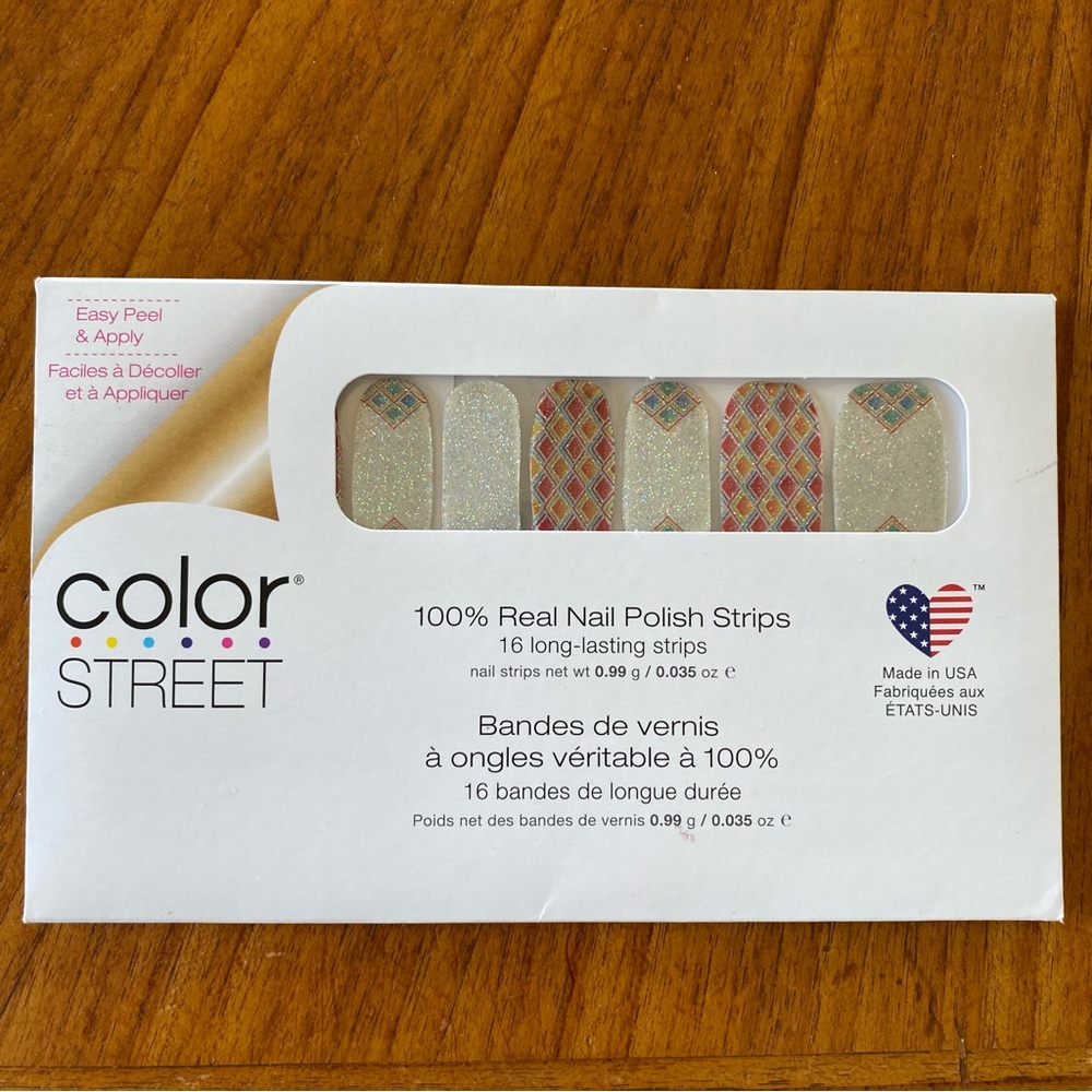 Color Street “Pinball Queen” Nail Polish Strips  NWT